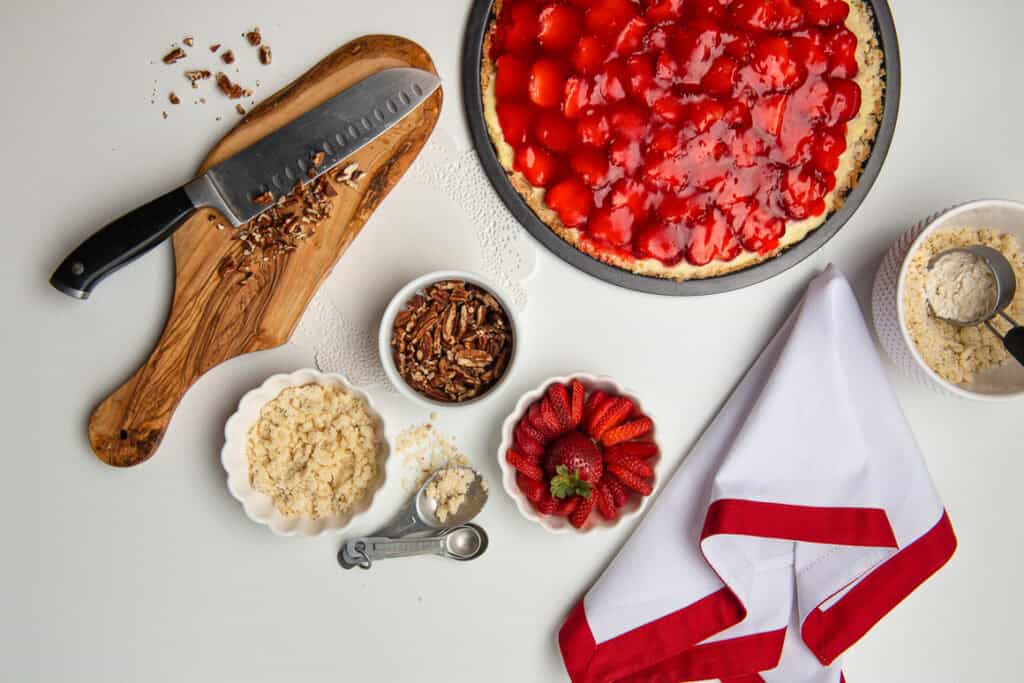 Strawberry Pizza dessert