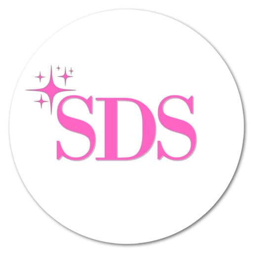 Circle Logo-Text Vector Sparkle Dazzle Shine Logo