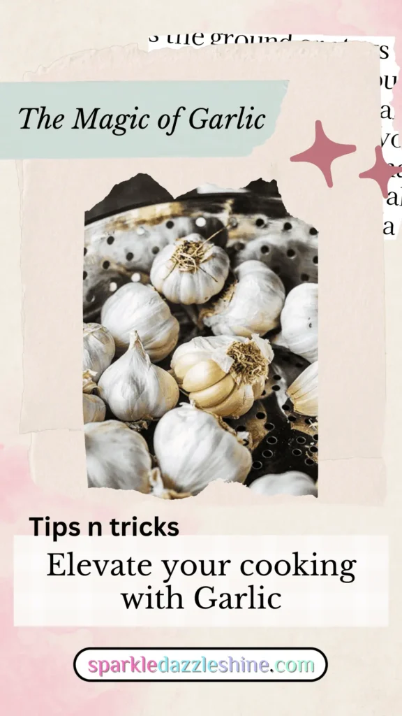 Our culinary tip pin on Let's Chat About Garlic