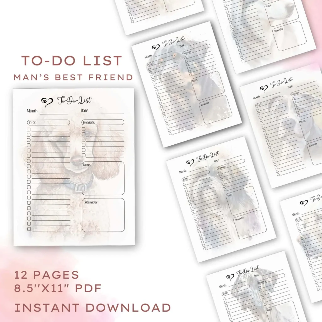 Man's Best Friend To-Do List with mockup images_1 Man's Best Friend To-Do List with mockup images