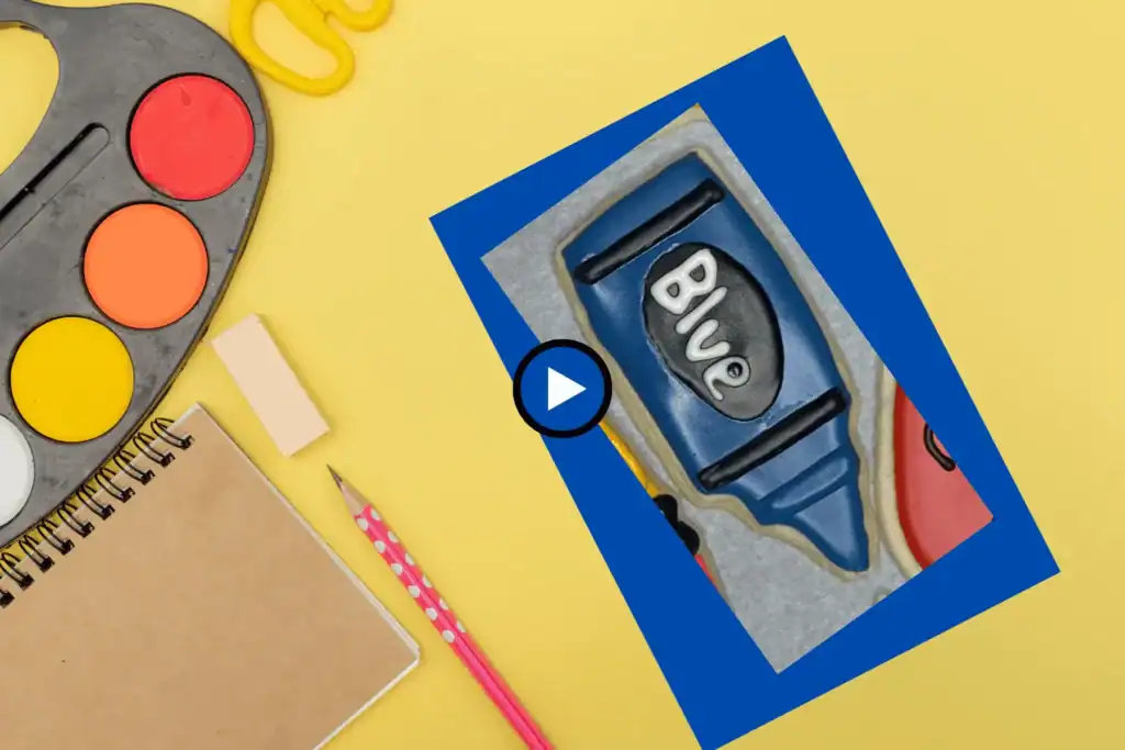 crayon blue video placeholder